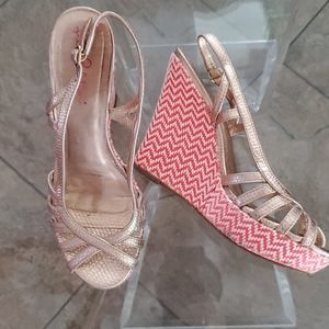 EUC Lilly Pulitzer wedges